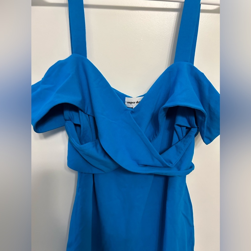 Revolve Superdown Eve Cold Shoulder Mini Dress - Picture 8 of 12